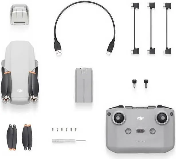 DJI MINI 4K (DJI RC-N1C) белый Квадрокоптер DJI MINI 4K (DJI RC-N1C) белый
