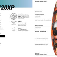 Одноместная лодка — байдарка Pelican Argo 120XP