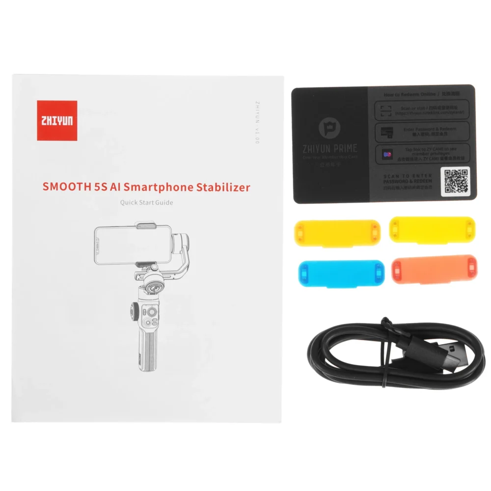 Zhiyun Smooth 5S AI PRO черный Стабилизатор для смартфона Zhiyun Smooth 5S AI PRO черный