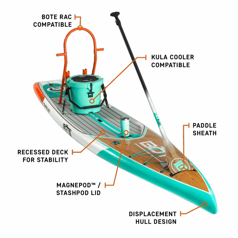 Жесткий SUP BOTE Traveller 14' Gatorshell™